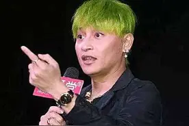 这些染了绿头发的男明星，谁最牵动你的心？图片