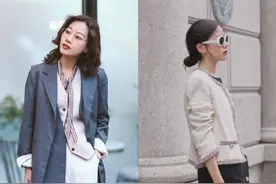 30+职场女性穿什么外套？看博主的西装和小香风，优雅大气又干练图片