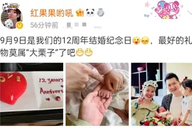 央视女主持产后首亮相！晒全家福庆结婚12年，女儿看弟弟眼神有爱图片