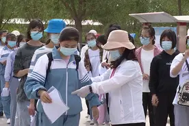 红寺堡区845名考生参加2020年英语口语测试图片