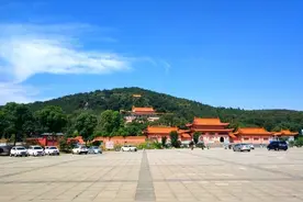 马鞍山小九华寺，原是一座山巅小庙，现在规模令人叹服图片