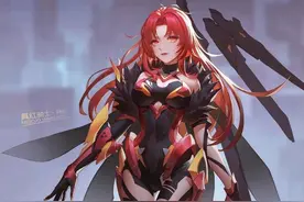 崩坏3:神陨剑超限，真红用起来比较鸡肋，玫瑰才是真正的专属图片