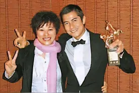 给黄家驹写歌，辅佐郭富城一生未婚未育，天王背后的女人是何来历图片