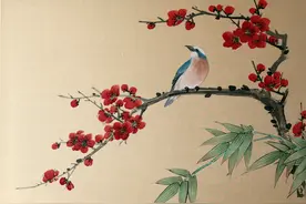 大师诗画124|在宫藏古绢上，绘制的外贸绘画作品，有哪些看点图片
