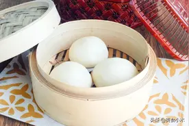 食谱：豆沙包 红豆包子 做法简单易学包子松软红豆甜甜美味点心图片