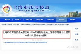 大调整！上海9月开学后，幼儿园将迎来七大关键性转变图片