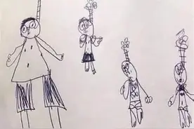 看到孩子画的全家福，老师脸色刷白叫家长，宝妈笑抽：您看错了图片