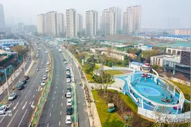 济南的长岭山南路的新社区 原是刘智远村图片