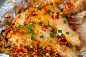 一口爆汁的大鸡腿，简单美味，香绝了图片