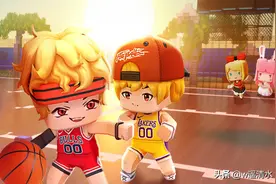 迷你世界 方块世界的NBA 汤米清水也能大灌篮图片
