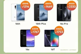 魅族16系列换新计划开启 换购17系列最高可抵2333元图片