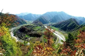 天水名胜百景山水之八九：小九寨沟曲溪图片