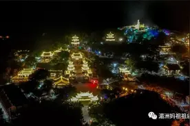 一眼我就爱上了她，看莆田湄洲岛绝美夜景！图片