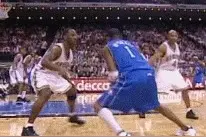 NBA的极限操作名场面动图gif图片