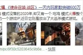 可能超越吃鸡的游戏  《使命召唤：战区》扫盲贴图片