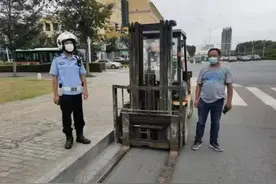 宿迁持续整治：无牌无证工程运输车违法上路图片