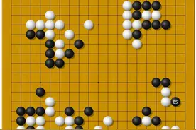 围棋打谱：学一学吴清源大师二路托这手棋图片