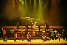 演绎英雄故事 传递红岩精神——川剧《烈火中永生》举行汇报演出图片