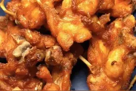 街头巷尾的小吃，炸鸡锁骨的正宗做法图片