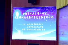 合肥市李杰名师工作室研讨会在合肥市行知学校成功举办图片