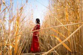 带女朋友去额济纳旗胡杨林旅拍，带什么衣服，拍照穿什么衣服好看图片