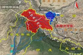 高清3D图解“加勒万河谷”地形：印度其实更占地理优势图片