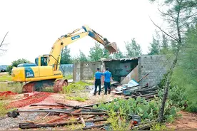 铁腕治“两违”！排浦镇依法拆除违法建筑1.14万平方米↓图片