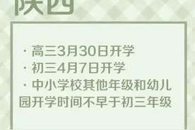 官宣！全国又有两地公布高三开学时间，一个4月7日，一个3月25日图片