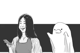 一篇漫画让你不再怕鬼图片