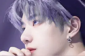 王俊凯，王一博，杨洋等男星蓝色发色大赏，谁是你的“蓝”朋友？图片