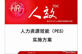 人效PES实施流程：31页人力资源效能PES实施方案，收藏了图片