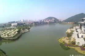 佛山西樵山脚下的鸟瞰组图图片