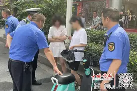 在十堰骑共享单车的注意了！交警1小时查处38起图片