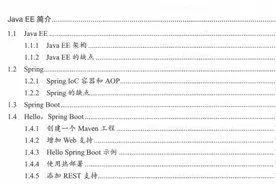 京东T7架构师推出的电子版SpringBoot，从构建小系统到架构大系统图片