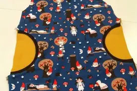 T恤衣服半圆口袋的做法图片