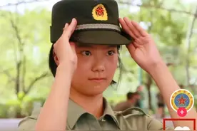 点击超8000万！军校小姐姐太帅了！图片