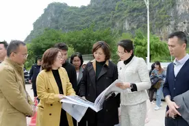 桂林市副市长赵奇玲到秀峰区实地检查督导乡村风貌提升改造工作图片