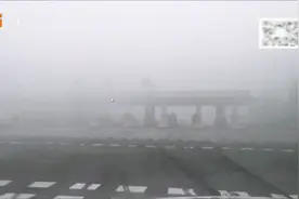 石家庄市雾气重，能见度不足50米，高速路段被全部关闭视频封面