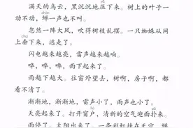 二语下第16课《雷雨》课堂实录+笔记+知识梳理+课后练习+答案图片