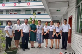 张晨到梅州城区学校调研教育工作并开展教师节慰问活动图片