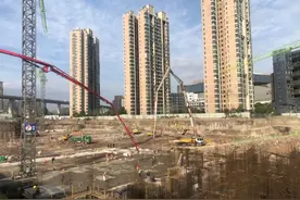 义乌回迁房地块翰林苑项目新进展，计划2023年3月竣工图片