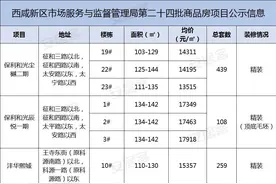 西咸放量！千余套房源价格公示 和光尘樾均价1.35万/㎡起图片