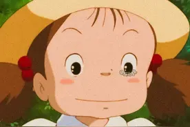 宫崎骏电影龙猫中小梅妹妹头像 可爱女生头像图片