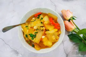 处暑后，这道时令蔬菜要常吃，加1把瑶柱，鲜香味美有营养图片