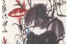 舒乙说母亲胡絜青，成了齐白石的代言人，画家少白汤发周整理发布图片