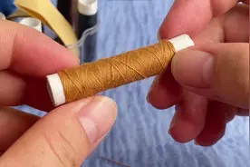 穿针困难不用找人帮，只需一个瓶盖，又快又方便，记得告诉身边人图片