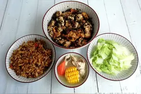 江西一家四口的晚餐，走红朋友圈，网友：居家过日子，不要假精致图片