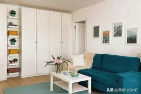 她家全屋大白墙，仅通过软装来装饰家，超级省钱又漂亮图片