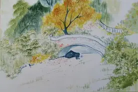 天津美院中国画学院2021届山水专业研究生毕业作品展示图片