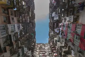 香港人住得有多挤？居民楼密集得令人窒息，内陆人：一点也不羡慕图片